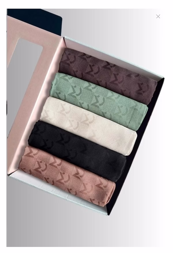 MC_DESEN_17 Mc Desen 5'li Jakar Şal Kutusu-17